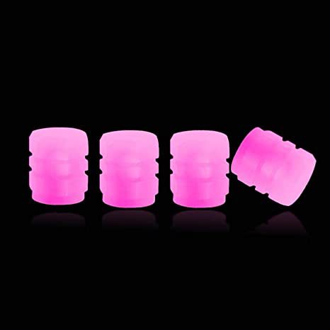 Fluorescent Valve Caps for Cars & Motorcycles