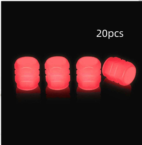 Fluorescent Valve Caps for Cars & Motorcycles